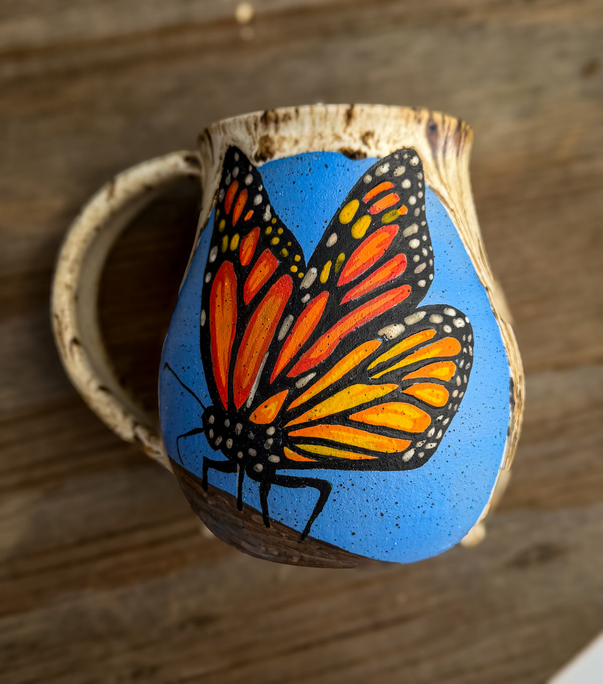 Monarch Butterfly Mug