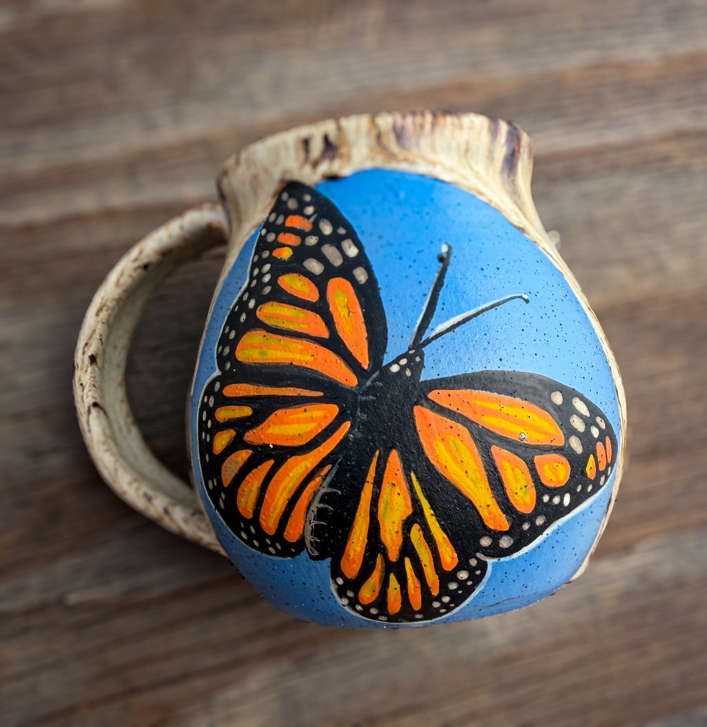 Monarch Butterfly Mug