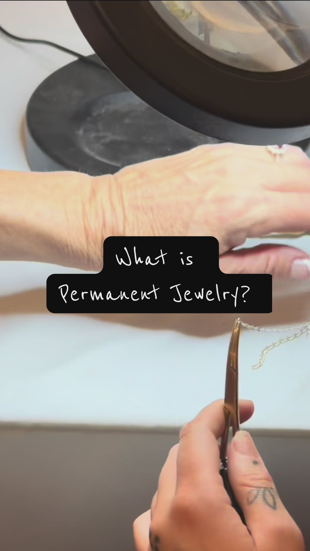 Permanent Jewelry gold fill or sterling silver
